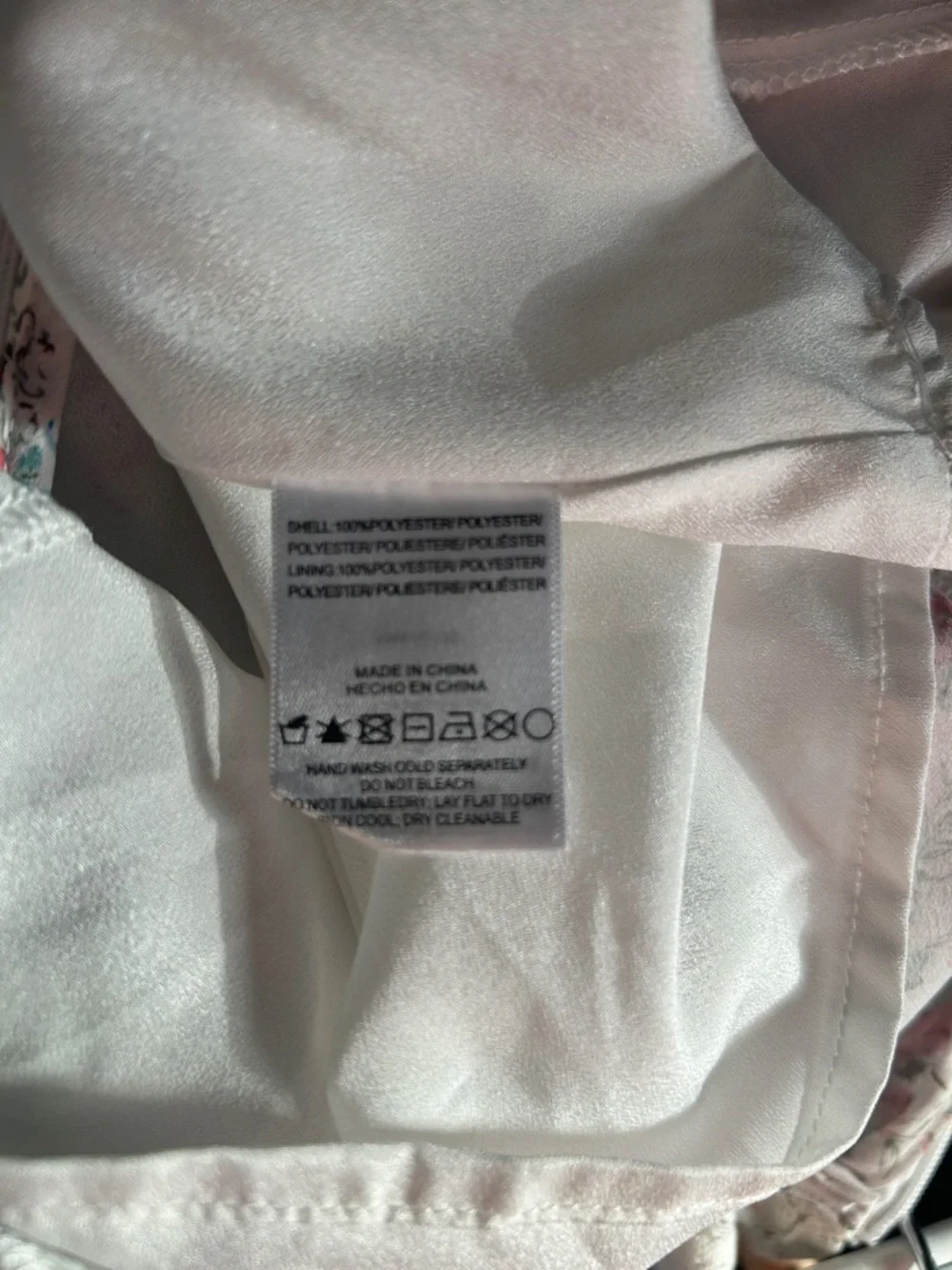 Anthropologie Stellah SZ L White Floral Dress Romantic Cottage Boho Coquette - Picture 15 of 16